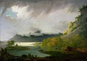 Derwent Water con Skiddaw in Lontananza, c.1795-6